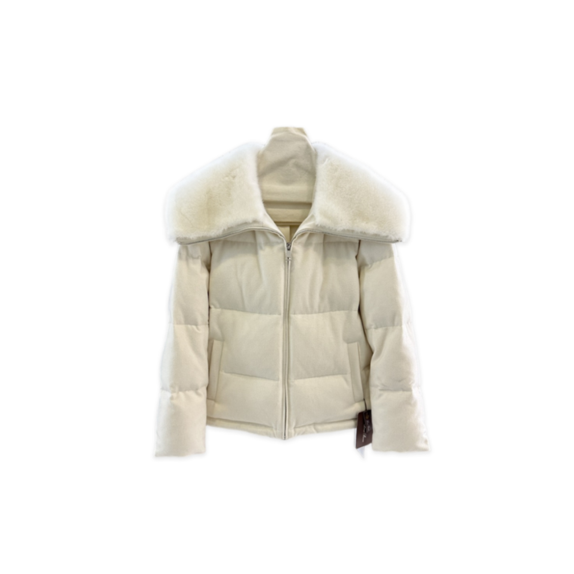 L0r0 P1ana mink-collar down jacket